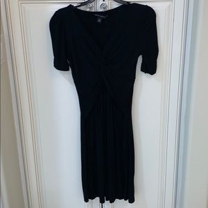 Banana republic black cotton dress